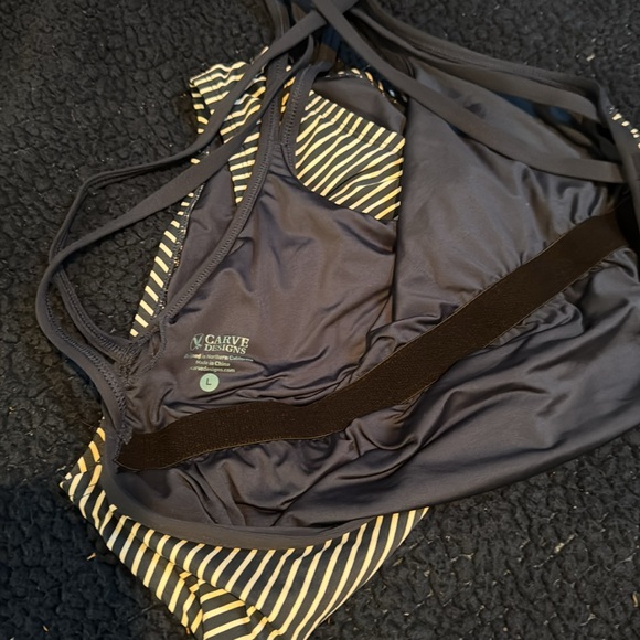 Carve Designs Beacon One-Piece Swimsuit - Navy & White - Picture 5 of 5